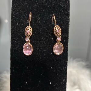 Avon Rose Gold Earrings